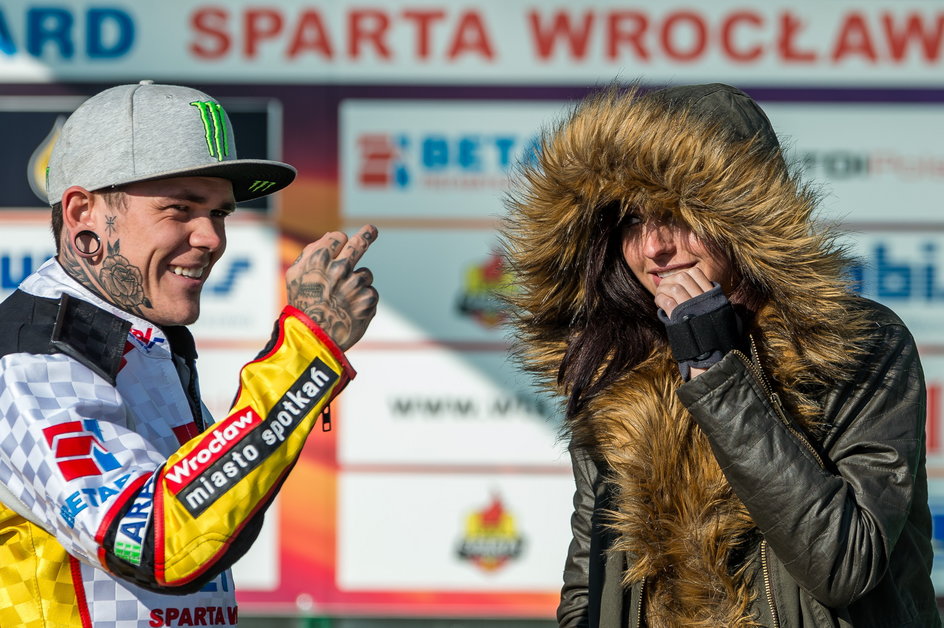 Tai Woffinden z dziewczyną