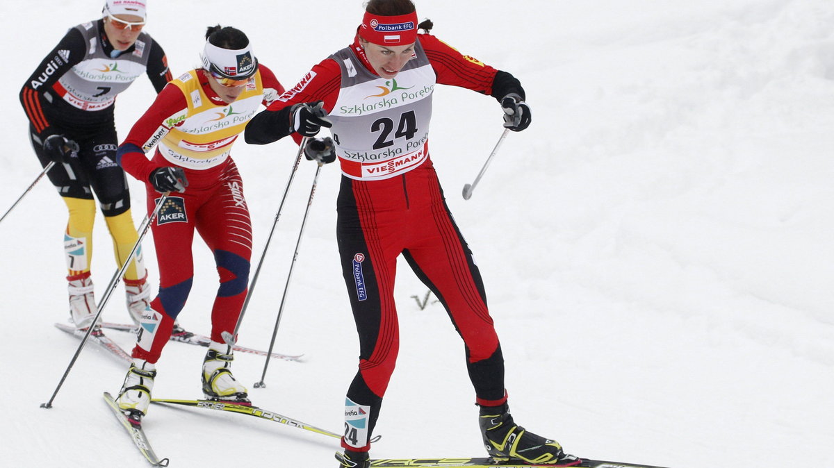 Justyna Kowalczyk i Marit Bjoergen