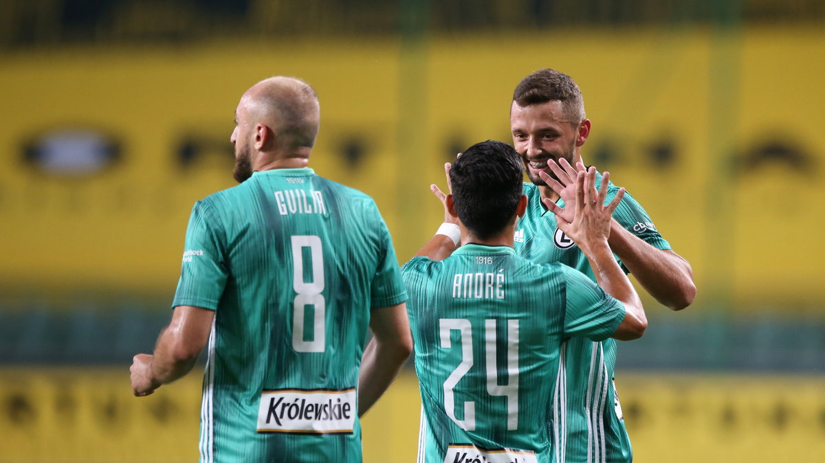 Legia Warszawa – radość piłkarzy