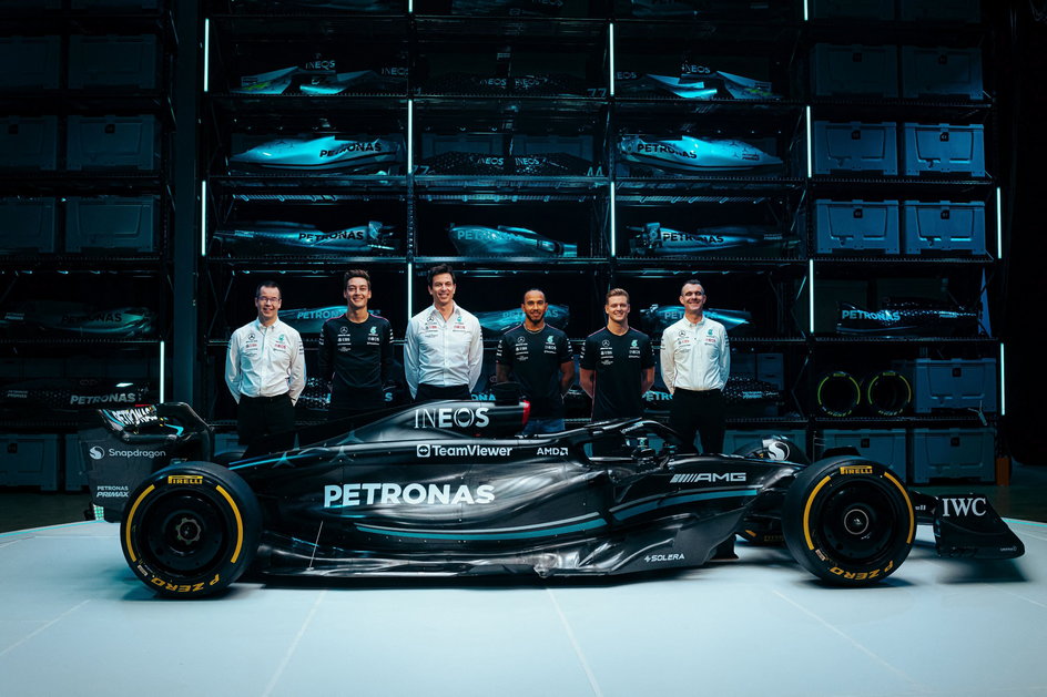 Zdjęcie z oficjalnej prezentacji Mercedesa