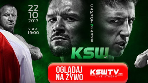 Oficjalne ważenie przed KSW 40 na żywo