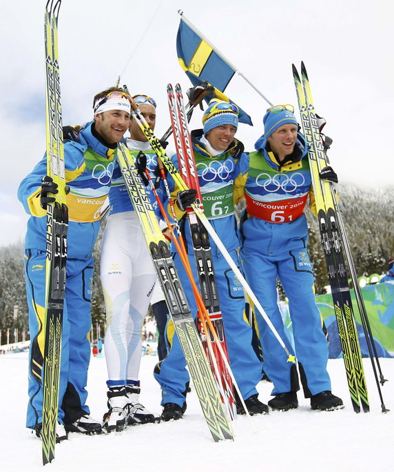 Reprezentacja Szwecji w biegach narciarskich w 2010 r.