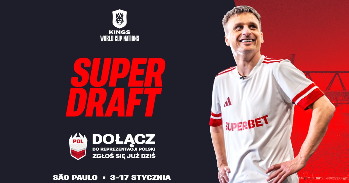 Kings League Polska: SUPERDRAFT trwa, szansa dla nowych twarzy