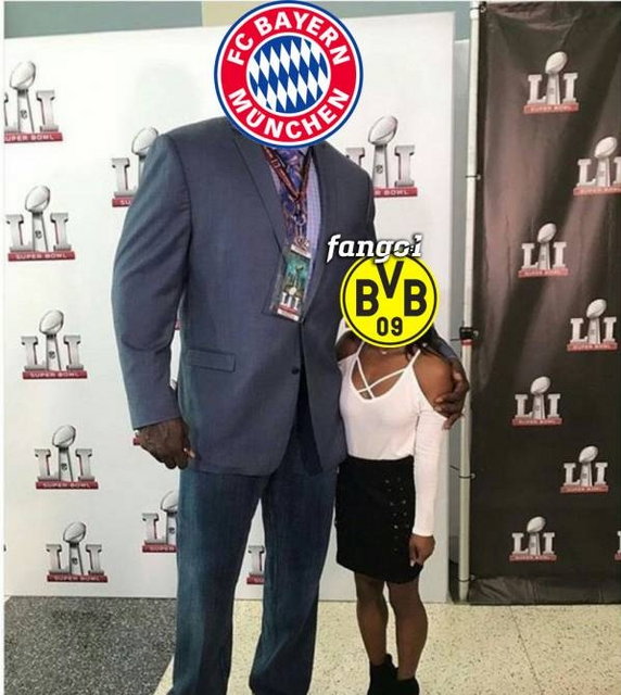 Bayern Monachium rozgromił Borussię Dortmund - memy fot. Internet