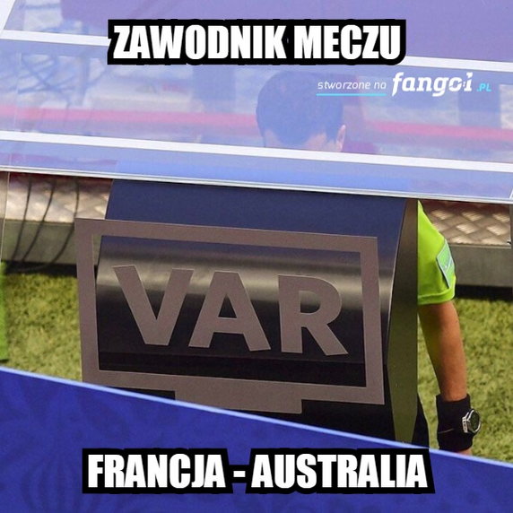 Memy po meczu Francja - Australia