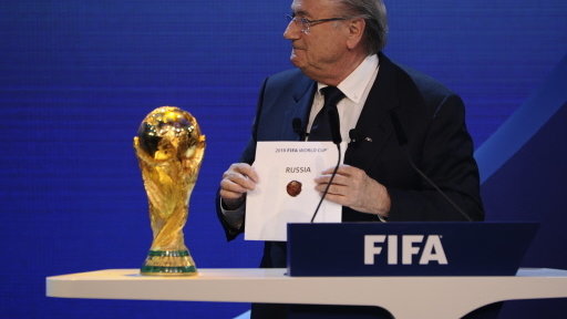 Prezydent FIFA Joseph Blatter