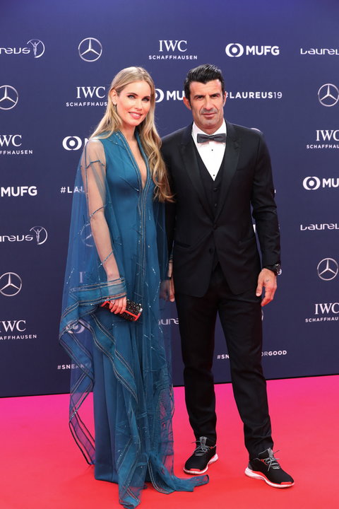 Luis Figo i Helene Svedin