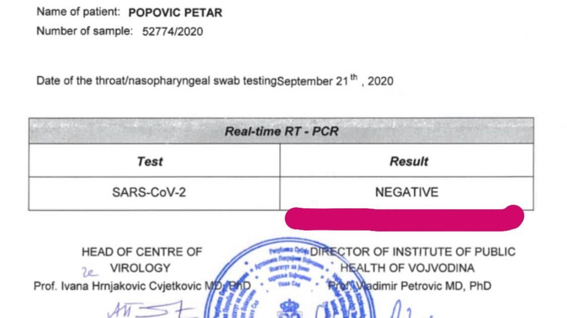 Test trenera Damira Dzumhura Petar Popovicia