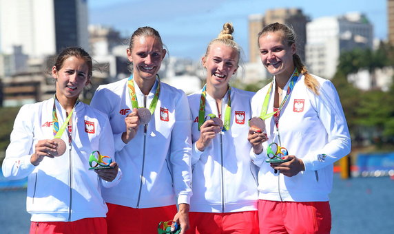 Maria Springwald, Joanna Leszczyńska, Agnieszka Kobus i Monika Ciaciuch.