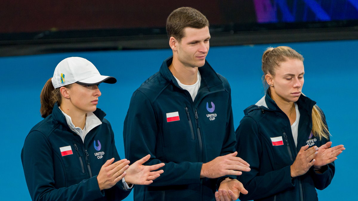 Iga Świątek, Hubert Hurkacz i Magda Linette