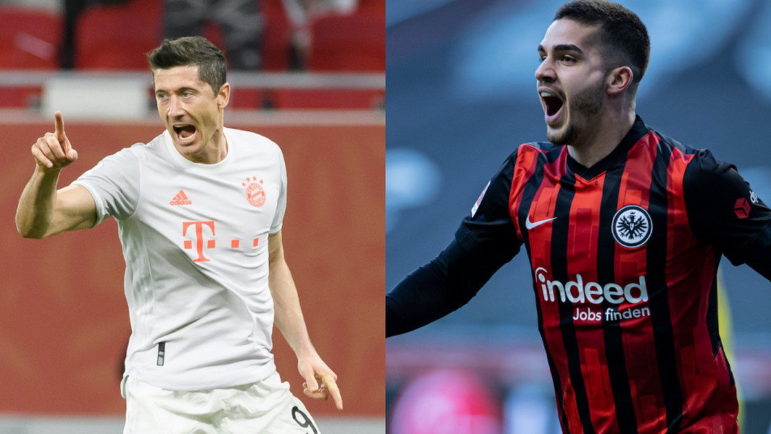 Robert Lewandowski i Andre Silva