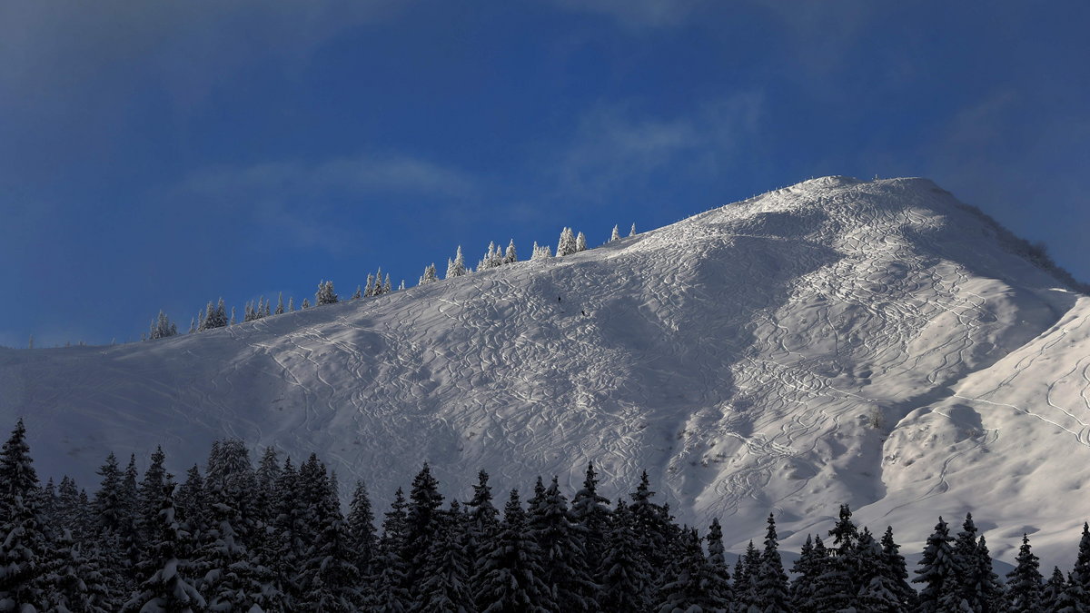 Zima w Alpach