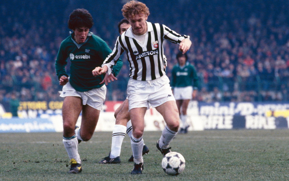 Zbigniew Boniek w barwach Juventusu