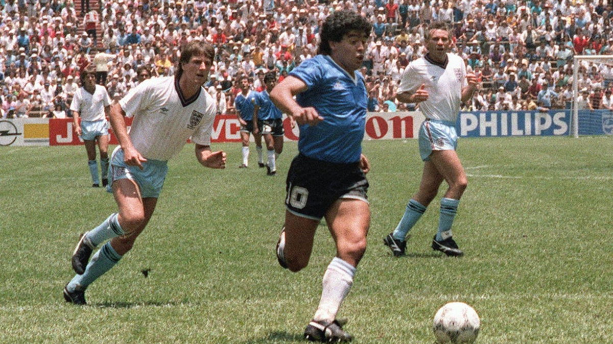 Anglia - Argentyna 1986: Maradona był nie do zatrzymania...