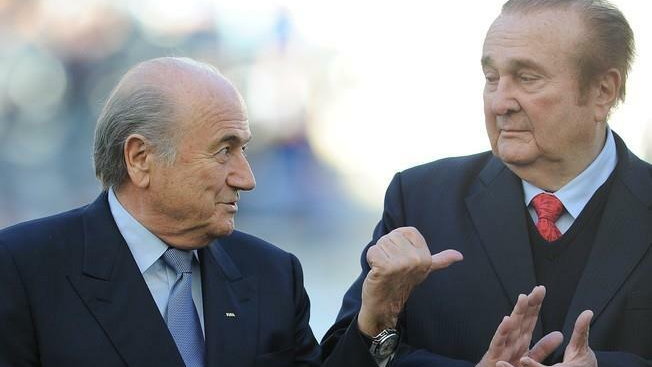 Sepp Blatter i Nicolas Leoz