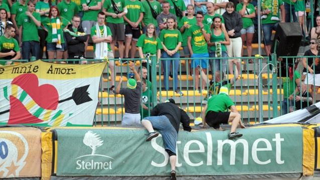 Prezes Dowhan o zajściu na stadionie Falubazu Zielona Góra