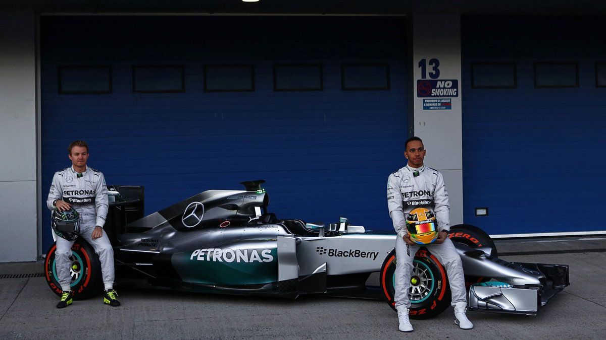 Nico Rosberg i Lewis Hamilton