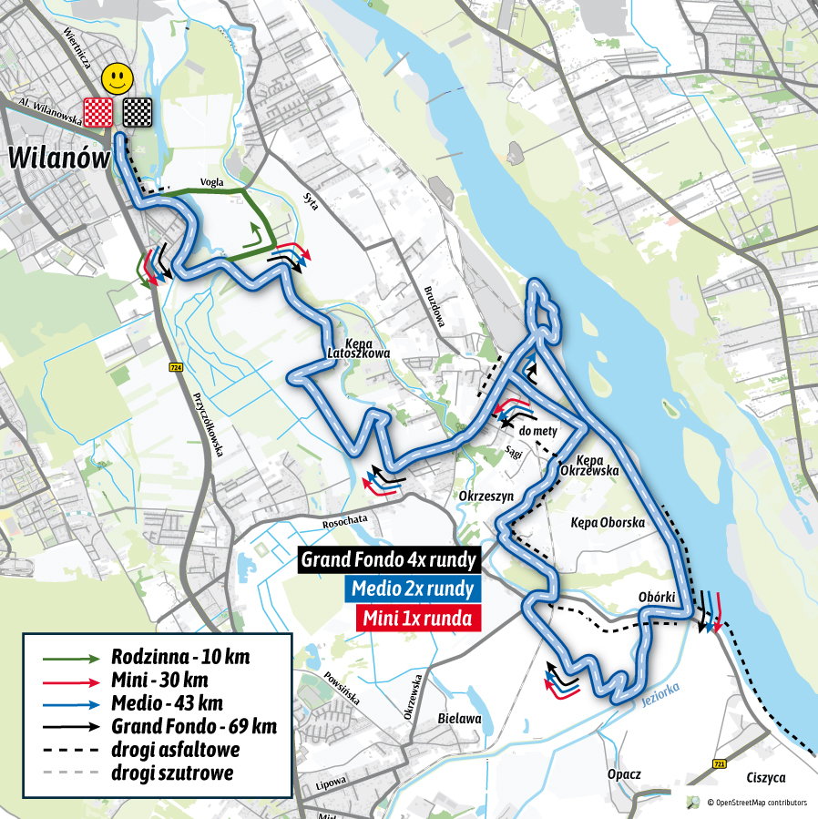 MRLT Warszawa Wilanów mapa