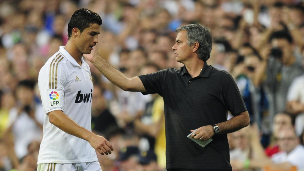 Cristiano Ronaldo i Jose Mourinho