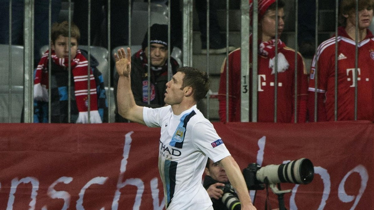 Po golu Jamesa Milnera Manchester City triumfował w Monachium