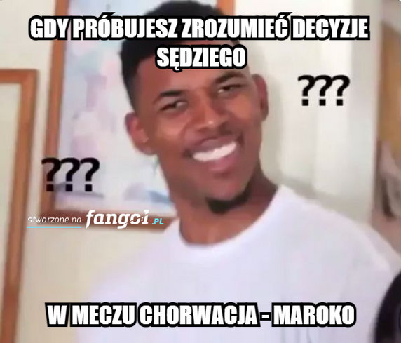 Memy po meczu Chorwacja — Maroko