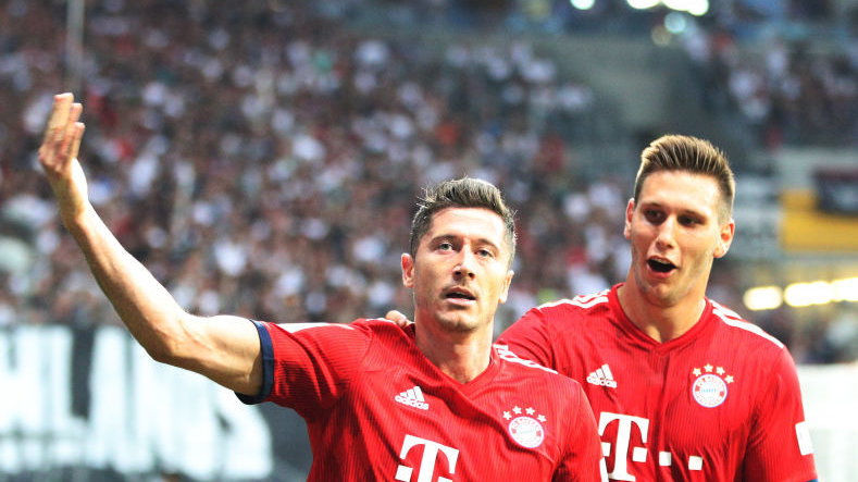 Robert Lewandowski i Niklas Suele