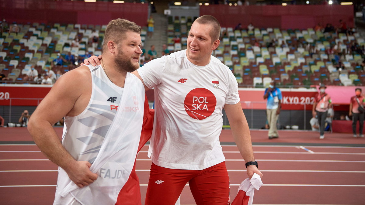 Paweł Fajdek (po lewej) i Wojciech Nowicki