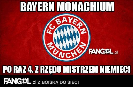 Bayern Monachium mistrzem Niemiec. Memy po meczu z Ingolstadt