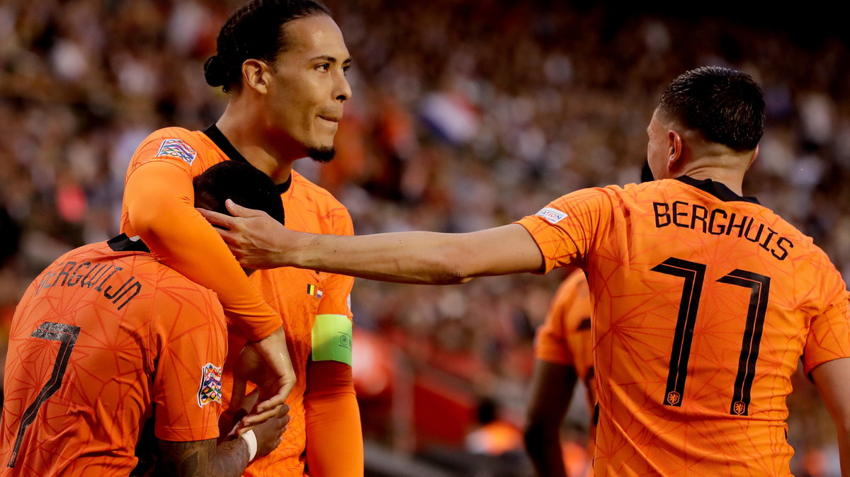 Reprezentanci Holandii objęli prowadzenie w grupie D Ligi Narodów