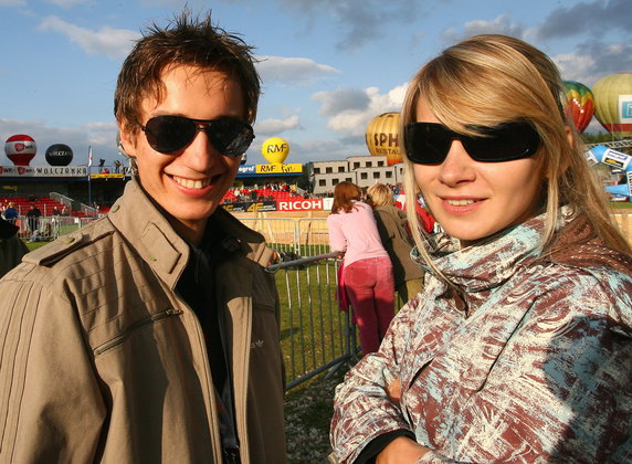 Kamil Stoch i Ewa Bilan