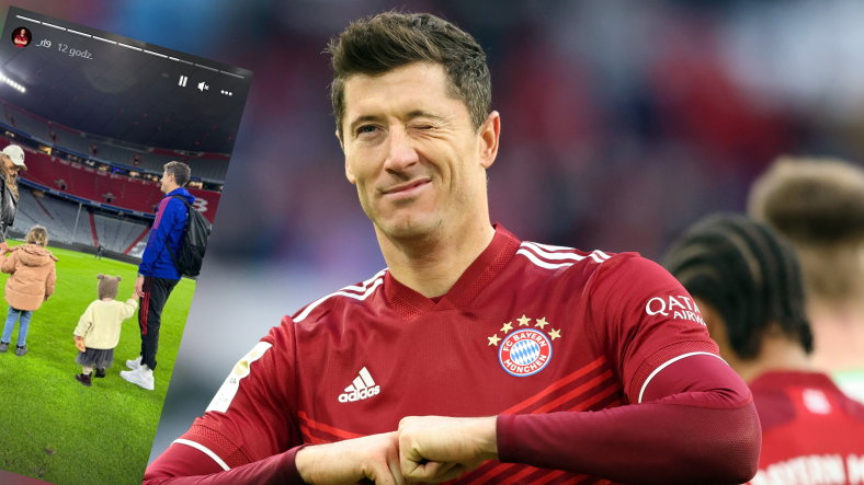 Robert Lewandowski w meczu Bayern Monachium — Greuther Furth