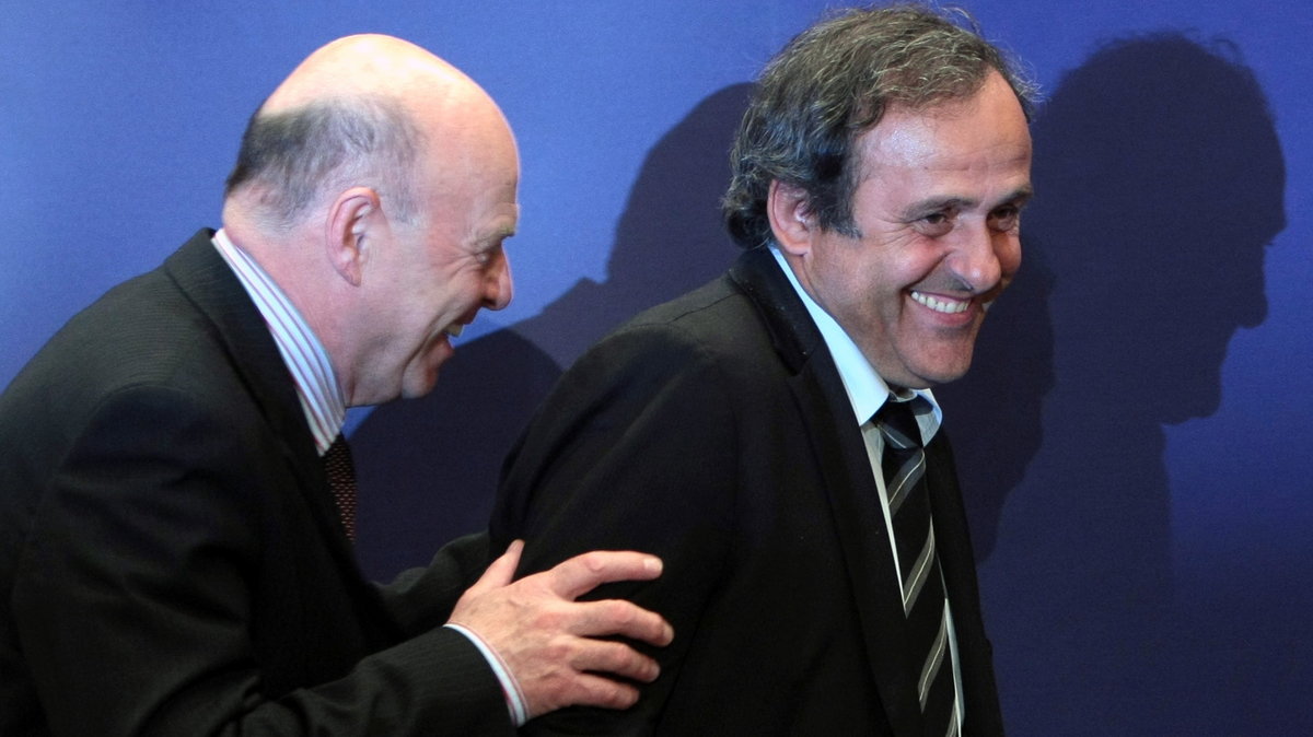 PIŁKA NOŻNA EURO 2012 PLATINI KONFERENCJA