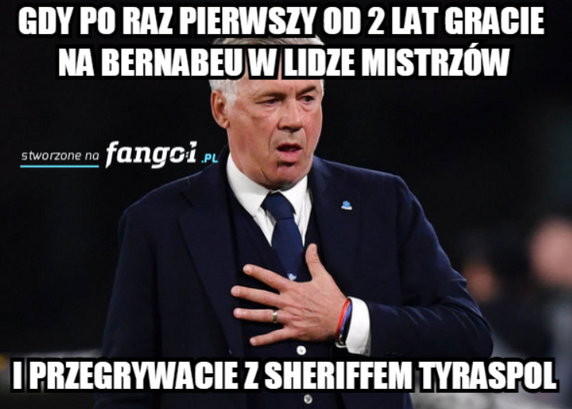 Real - Sheriff. Memy po meczu fazy grupowej Ligi Mistrzów