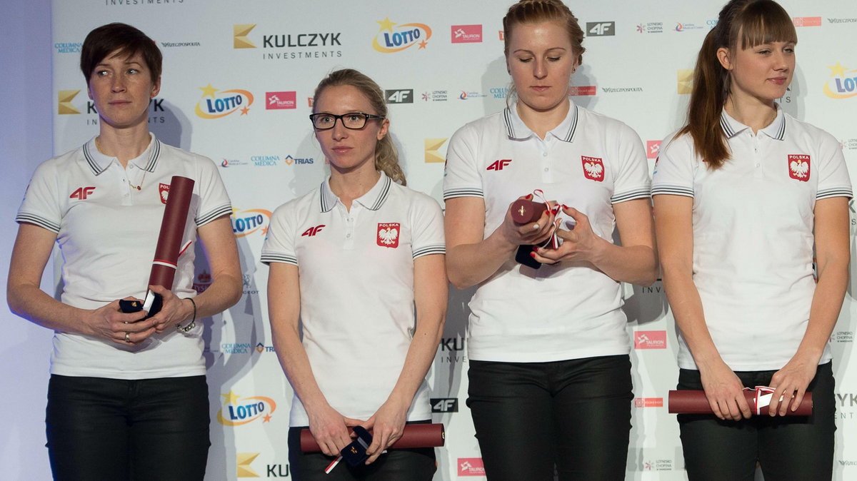 Katarzyna Bachleda-Curuś, Luiza Złotkowska, Natalia Czerwonka i Katarzyna Woźniak