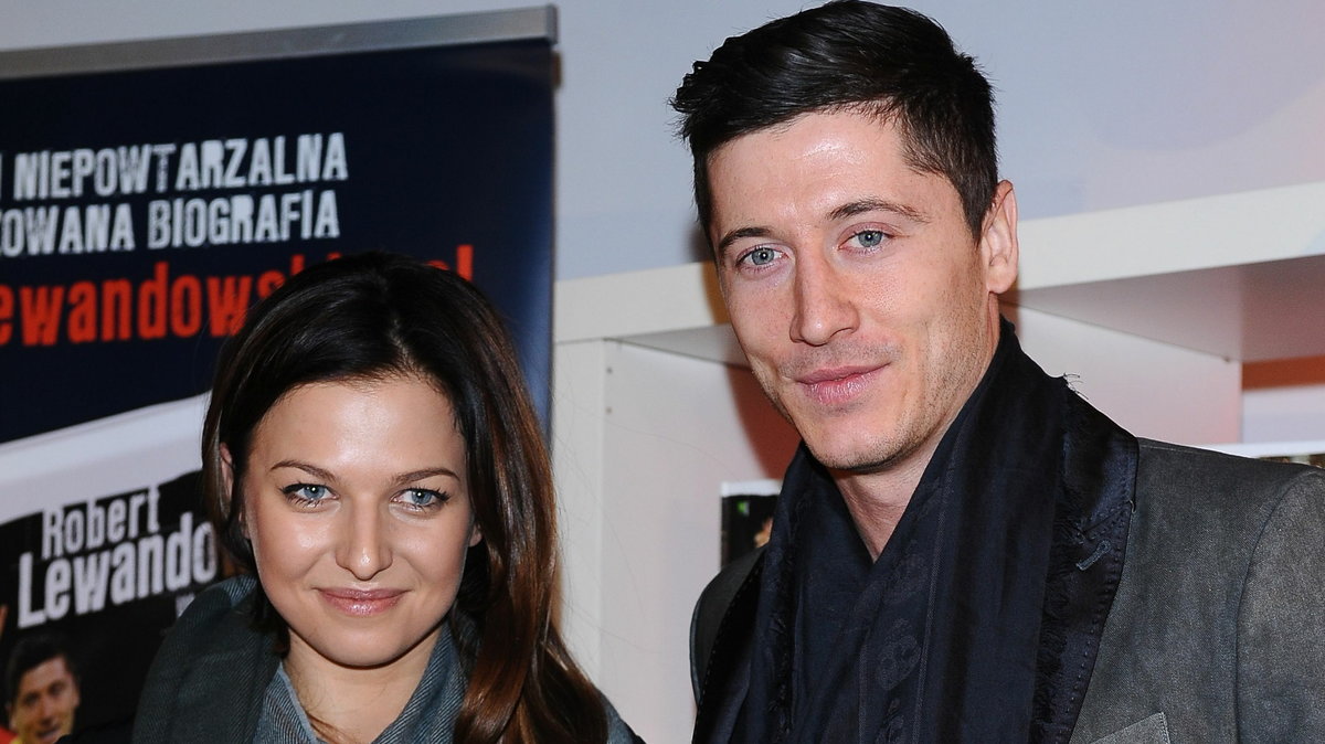 Robert Lewandowski i Anna Lewandowska