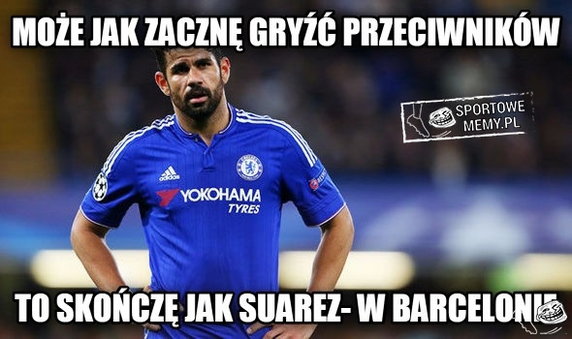 Diego Costa ugryzł rywala w szyję. Internauci skomentowali skandaliczne zachowanie piłkarza