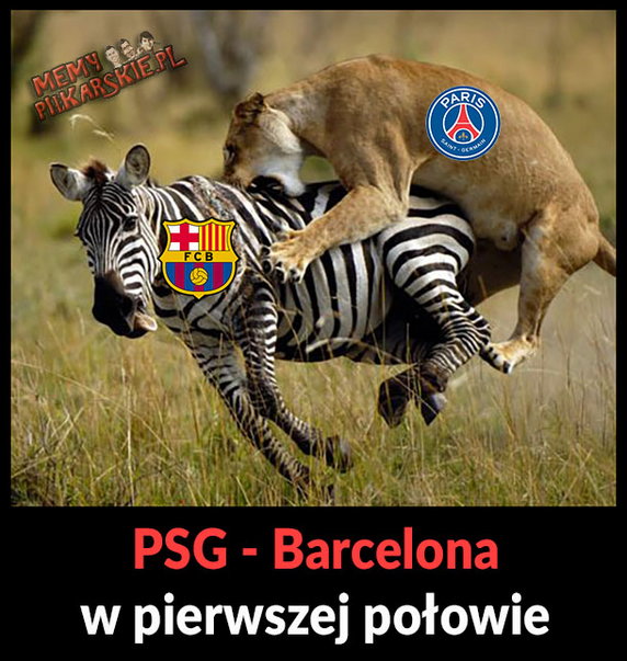 FC Barcelona przegrała z PSG 0:4. Memy po meczu Ligi Mistrzów