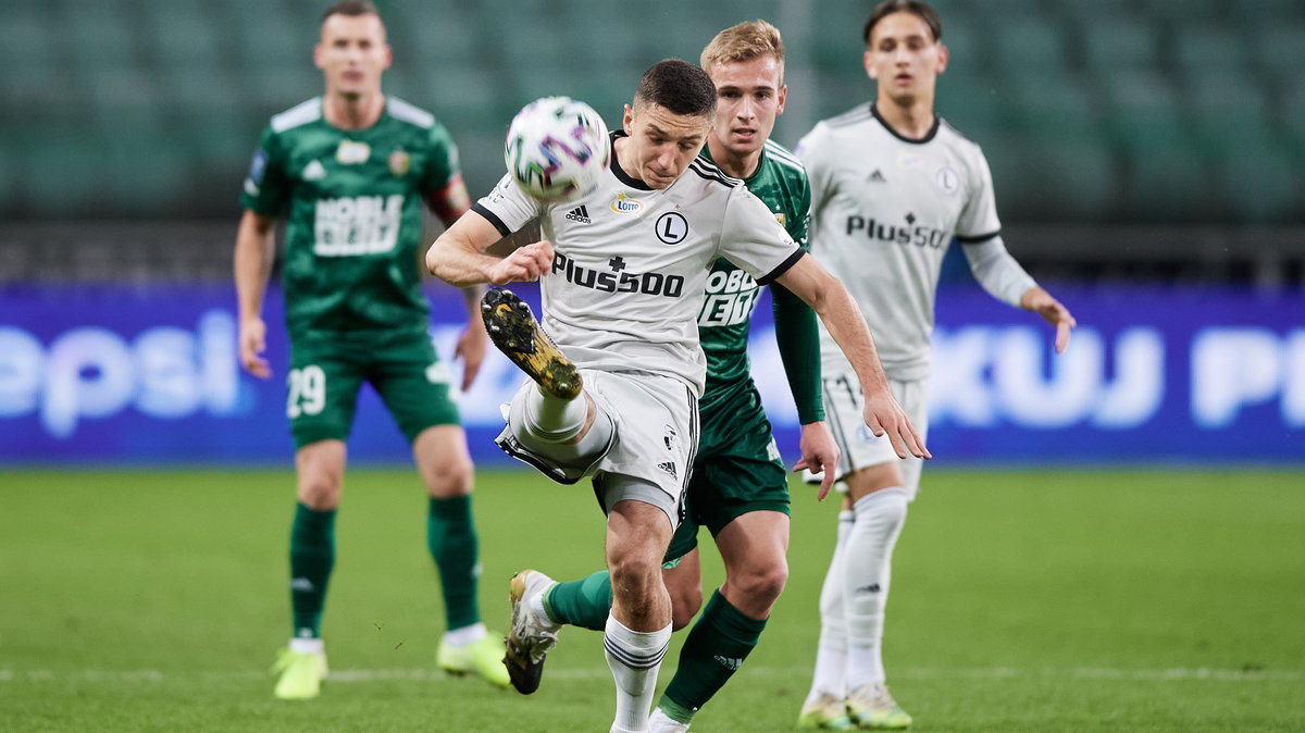 21.10.2020 LEGIA WARSZAWA - SLASK WROCLAW EKSTRAKLASA SEZON 2020/2021 PILKA NOZNA