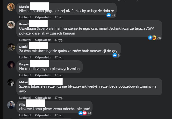 Nieprzychylne komentarze o 9INE