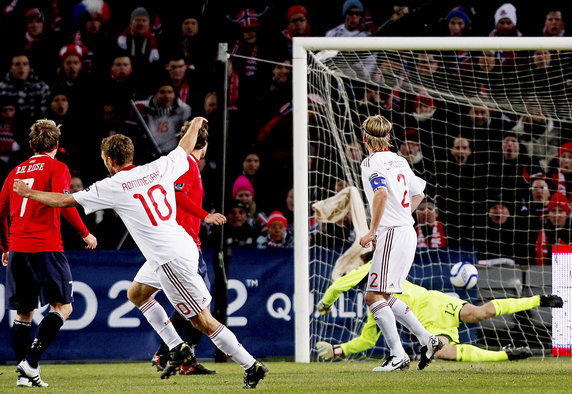 NORWAY SOCCER EURO 2012 QUALIFICATION