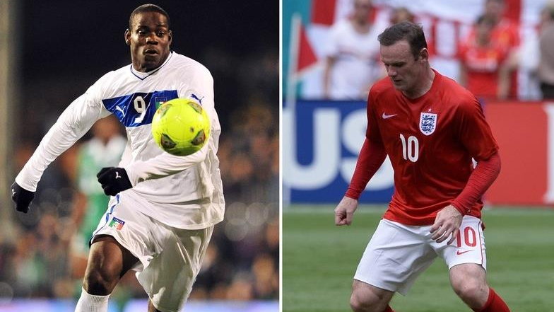 Mario Balotelli vs Wayne Rooney