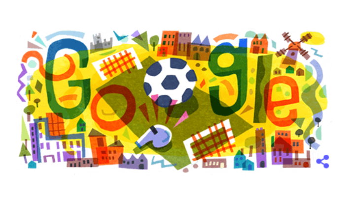 Google Doodle na Euro 2020