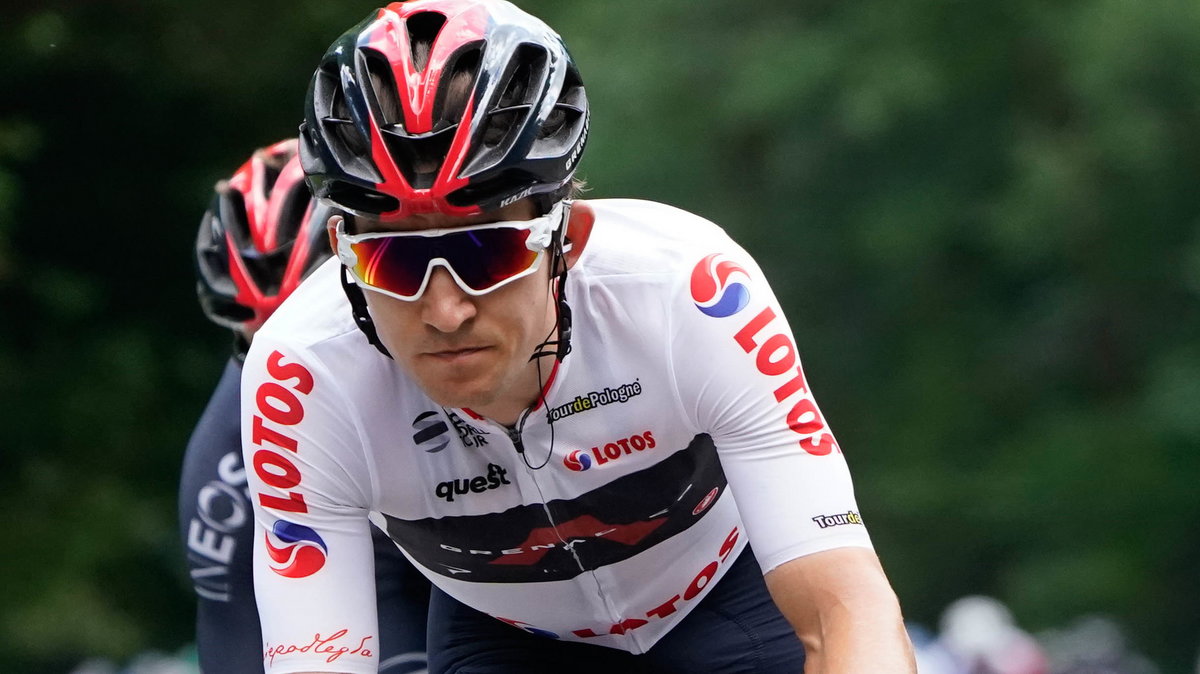 Michał Kwiatkowski podczas Tour de Pologne