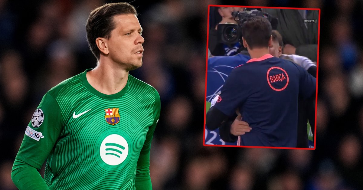 Oto z kim wyściskał się Wojciech Szczęsny. Sceny przed meczem Barcelony w LM