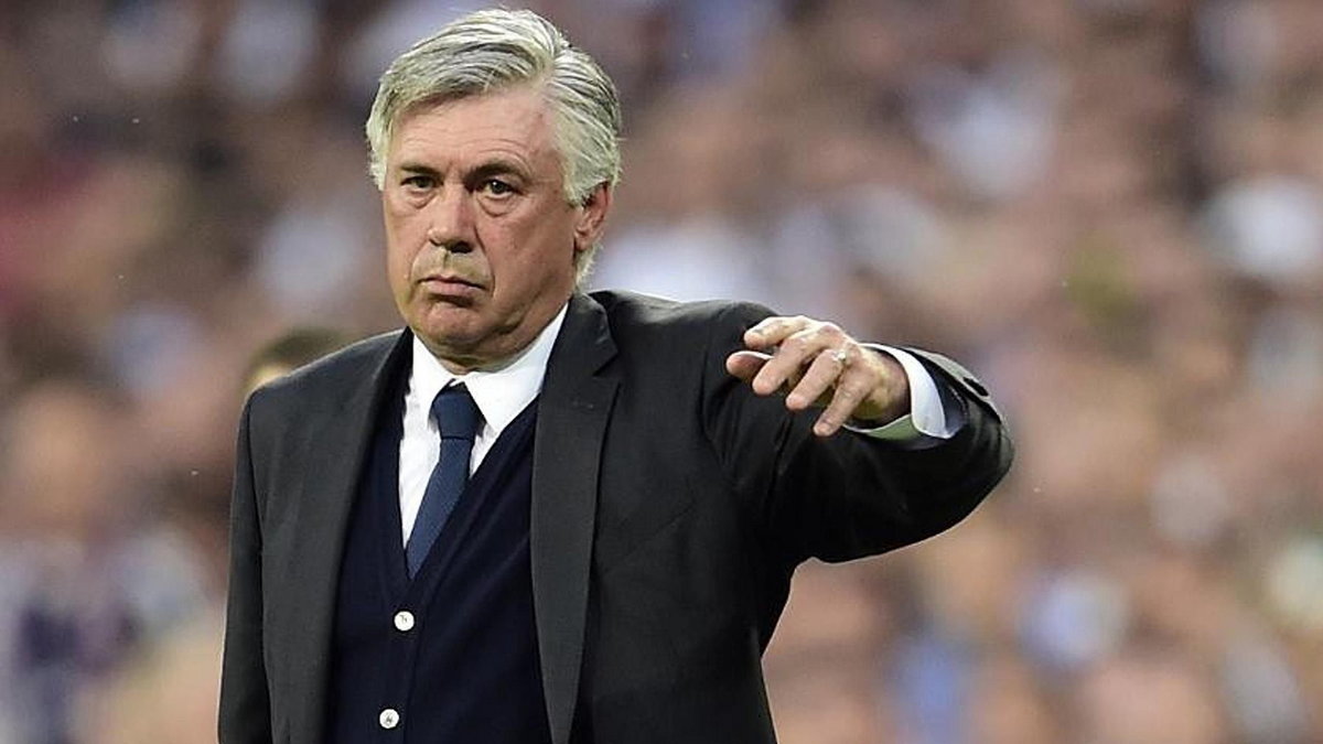 Carlo Ancelotti nadal marzy o Premier League