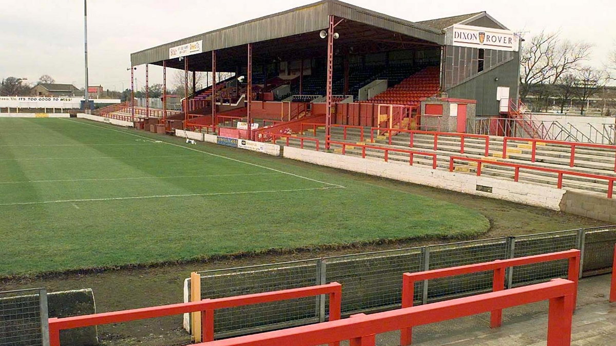 Stadion Doncaster w 1995 r.