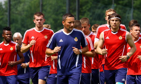 Trening Wisły Kraków