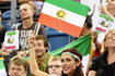 SIATKÓWKA FIVB MISTRZOSTWA ŚWIATA 2014 USA IRAN (kibice reprezentacji Iranu)