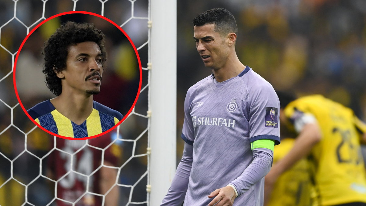 Cristiano Ronaldo i Luiz Gustavo (w kółku)