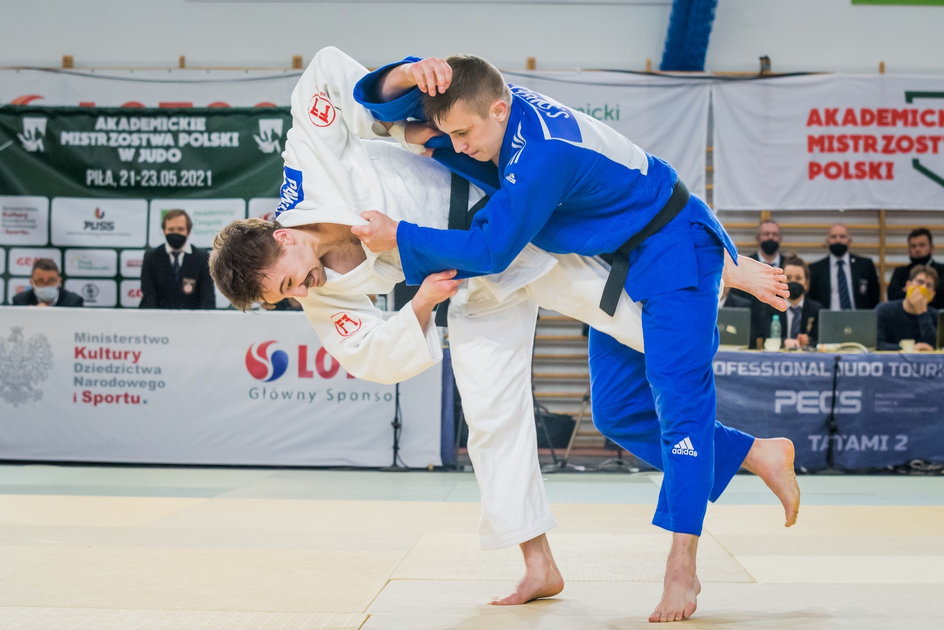 Judocy podczas Akademickich Mistrzostw Polski